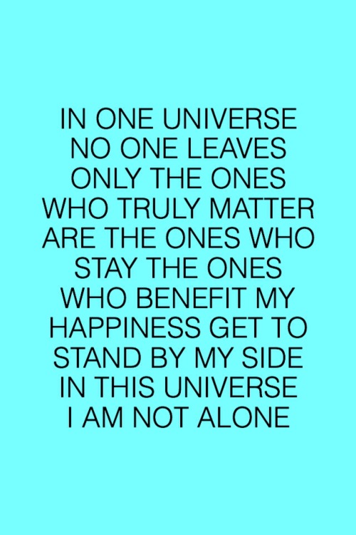 unsends:  in one universe || part 2