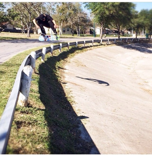 Mikey Taylor snapped this picture of Matt Miller.