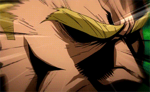 raittos:  All Might - Boku no Hero Academia Ep.12 [Anime vs Manga]