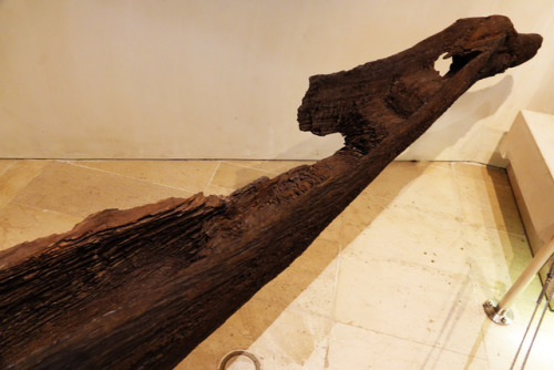 First Century BCE Wooden Logboat and a Eleventh Century CE Wooden Logboat, The National Museum of Sc