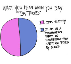 shofie-irl:way more of that pie chart needs to be the permanent exhaustion part