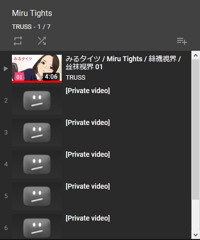 Where to watch Miru Tights TV series streaming online