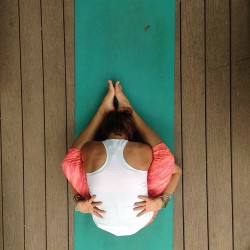 theyogamentor:  little-yogi:  One day my back will flatten, my hands will touch,…  Motivation to try. &hellip;