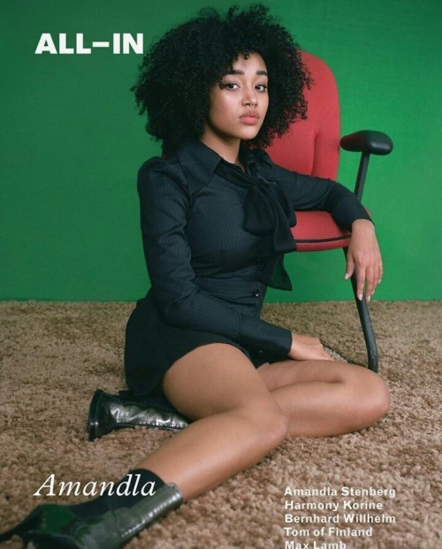 thepowerofblackwomen: Back to the 70s with Amandla Stenberg for ALL-IN Magazine 2016 Issue.