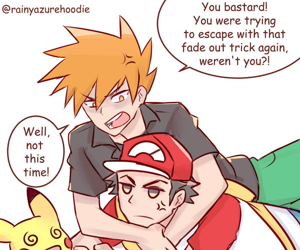 rainyazurehoodie: You know how you defeat Red and he disappears all of a sudden?