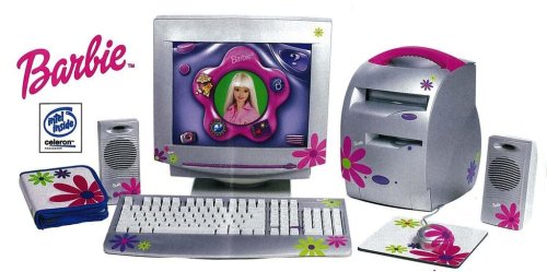 y2kaestheticinstitute - The ‘Barbie PC’ by Patriot Computer...