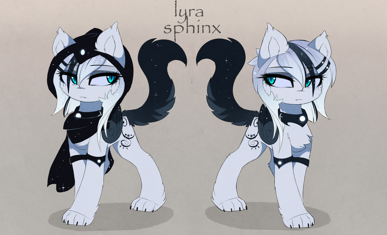 magnalunaarts:FINALLY! I made my own OC. I always felt more related to cats than