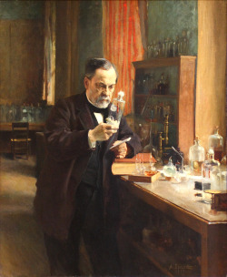 mimbeau:  Louis Pasteur 1885 Albert Gustaf Aristides Edelfelt (21 July 1854 – 18 August 1905) was a Swedish-speaking Finnish painter. He enjoyd considerable success in Paris