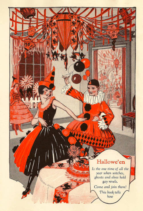 1920s Halloween advertisement | Past blog!