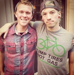 joanabanana95:  One time my brother Josh ran into Josh Dun in Oakland and it was the most adorable Josh meet up of all time. 