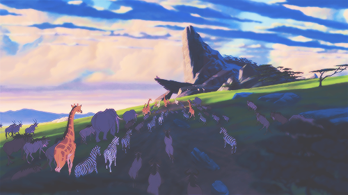 disneyismyescape: OriginalThree’s Fangirl Meme[2/5] Sceneries ❥ The Lion King
