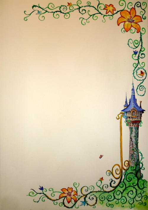 wormholepaintings:Tangled themed marriage tableau  :)) 