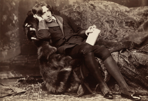 thevictorianlady-blog:Oscar Wilde photographed by Napoleon Sarony, 1882.These photographs were taken