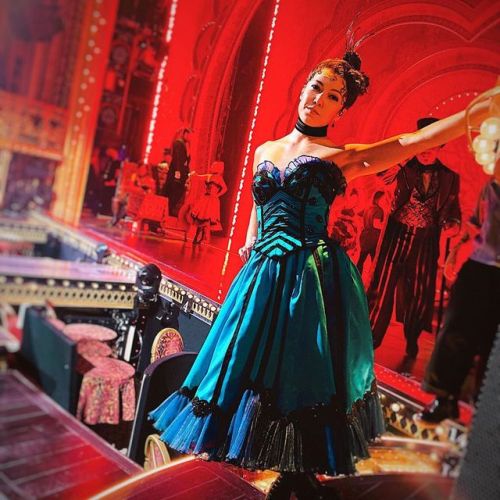 ONE WEEK✌ sets of BUNSSee you in previews.@moulinrougebroadway #previews #oneweek #cancan #hernameis