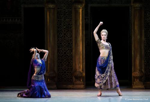 Dancers of the Paris Opera Ballet in Nureyev’s production of La Bayadère (click on images for names)