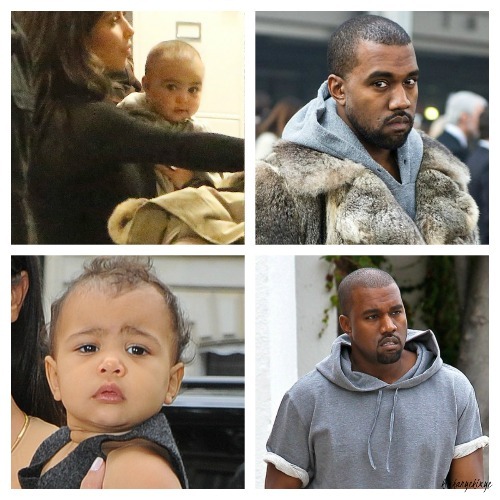 kimkanyekimye:  June 15th: Happy Birthday North &amp; Happy Father’s Day Kanye!