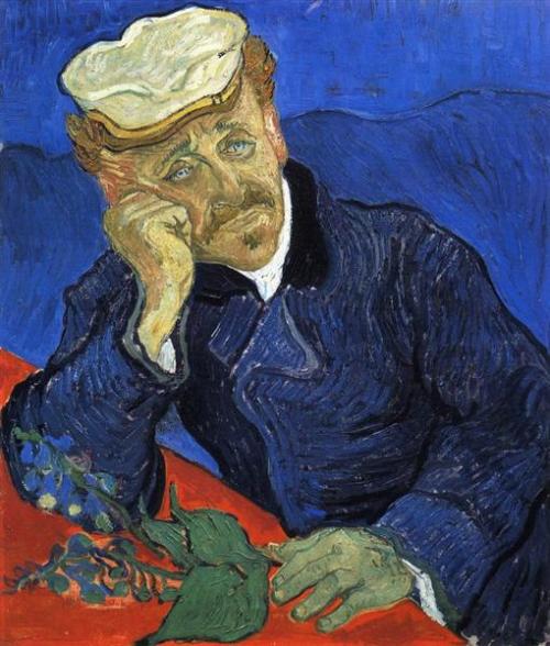 Retrato do Doutor Gachet, Vincent van Gogh, 1890.