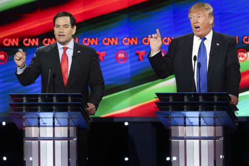 huffpostpolitics: Countdown To Super TuesdayThe remaining Republican presidential candidates took th