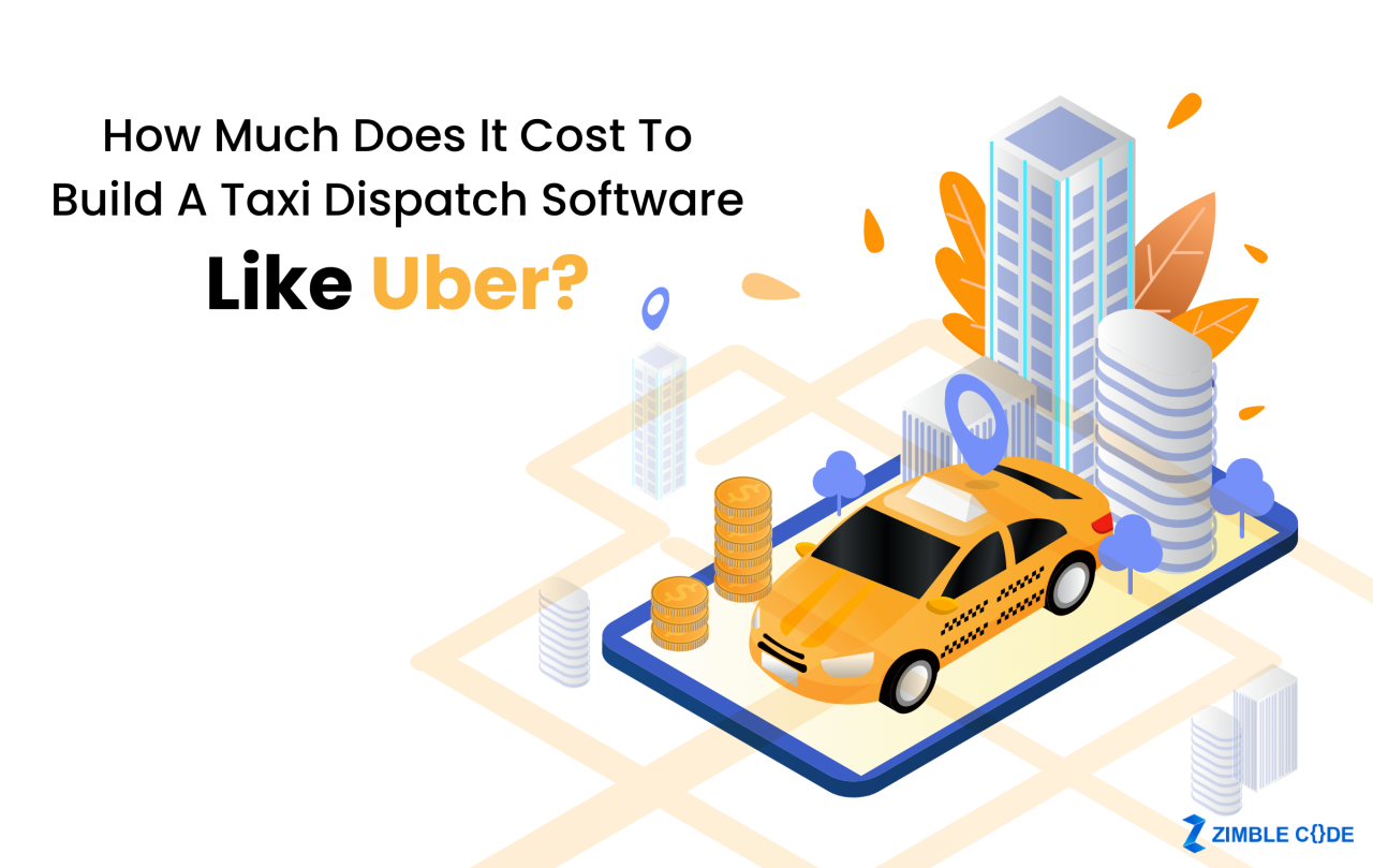 How Much Does It Cost To Build A Taxi Dispatch Software Like Uber?