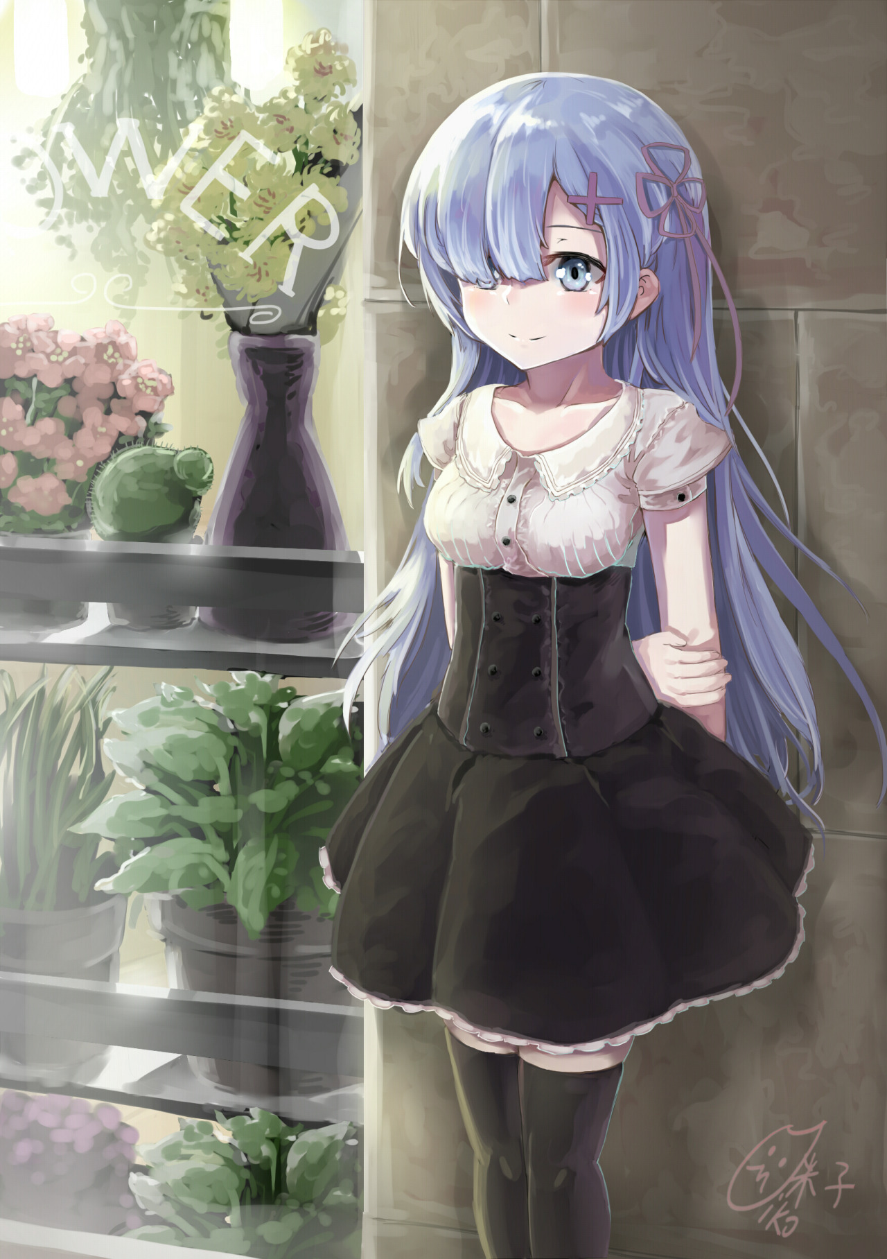 2d Girls Collection 長髪の私服のレム 米子miko のイラスト Pixiv