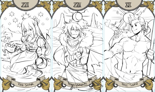 stray-ashes:  kadeart:  BNHA Tarot Major Arcana  I have a thing for Tarots cards so this gives me li