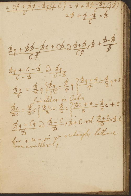 Maths from the past! LJS 183 is a student’s notebook on arithmetic and algebra. It was written in En