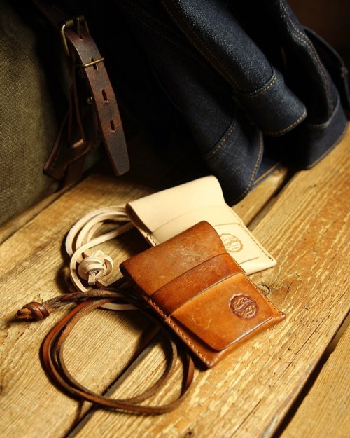 The X Chopper Pouch by Eat Dust, well worn in! The light version of a wallet to store your credit ca