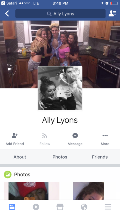 daddy-mike:  Teen slut Ally Lyons loves to suck cock at parties & swallow cum in front of the crowd. She even posts it to her social media accounts. Great slut!!!