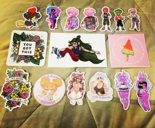 Painfully late Otakon haul pt 2, featuring a bevy of beautiful stickers and a badass Pluto card! Spe