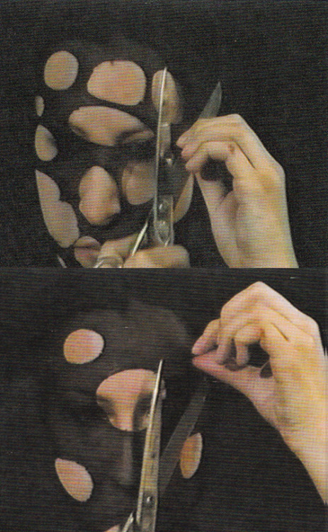 7while23:  Sanja Iveković, Osobni rezovi (Personal Cuts), 1982 