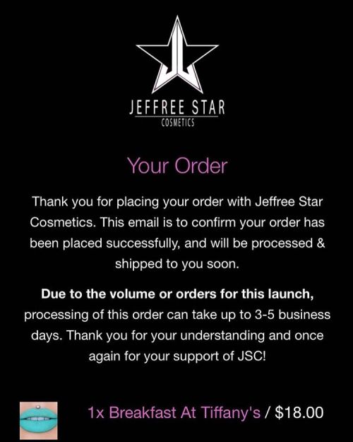 Once again, @jeffreestarcosmetics has answered my prayers and brought back a shade i have been wanti