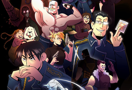 chocodi:Fullmetal Alchemist: Brotherhood (Part 1 of 5)Part 2Finished this one just in time for Megac