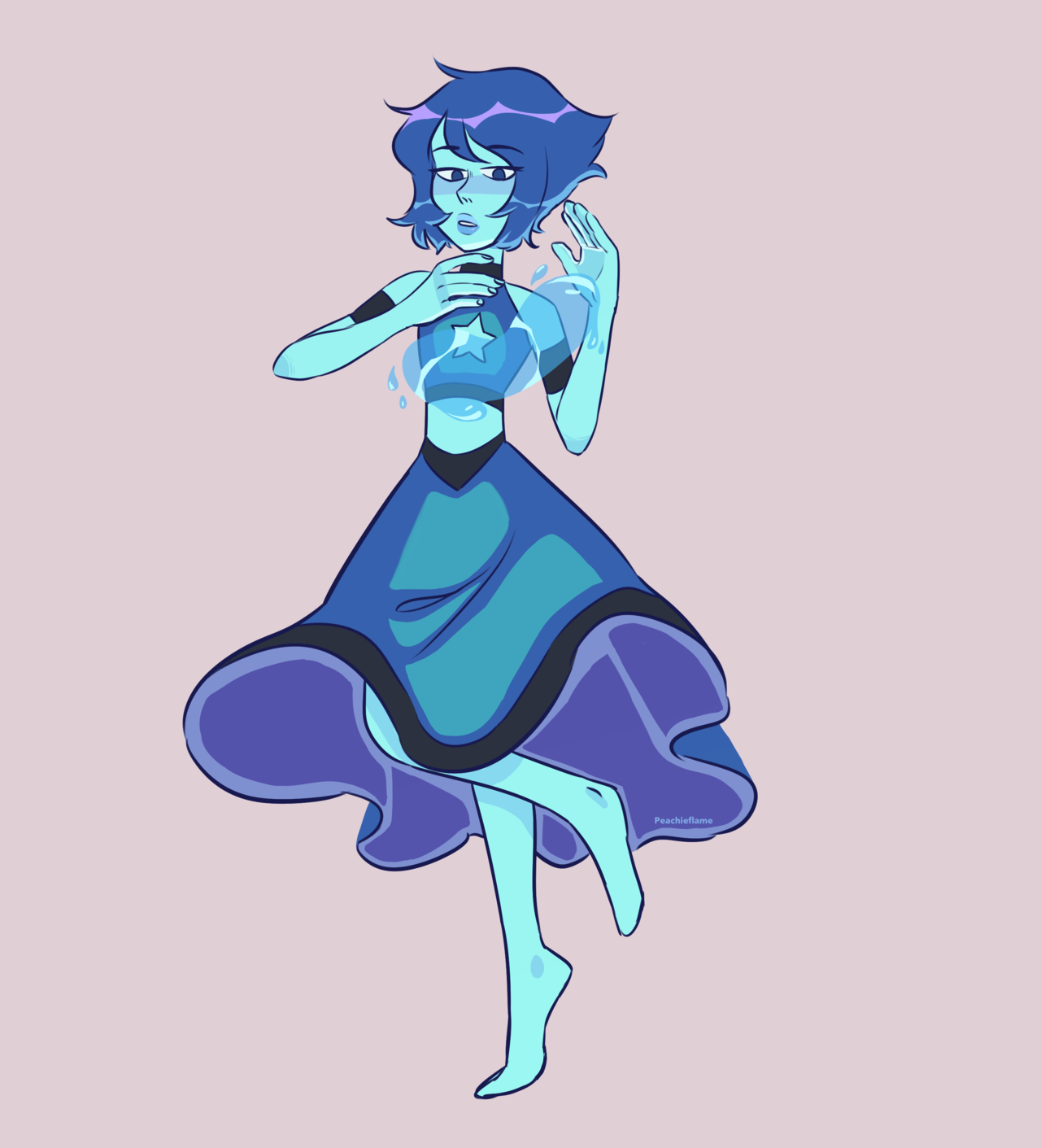 Dani — Waiting to see Lapis's crystal gem outfit is the...