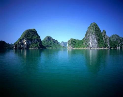 Halong Bay, Vietnam - One of the best examples of tower Karst in the worldHalong Bay was formed thro