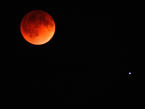 ladytrupp:  moon, you’re beautiful no matter what shade of red you wear