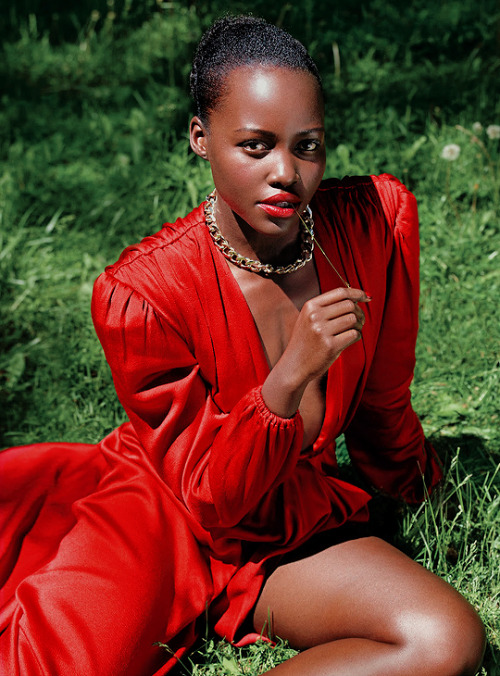 narsila:Lupita Nyong’o photographed by Mario Sorrenti for Porter Magazine #28 (Fall 2018)