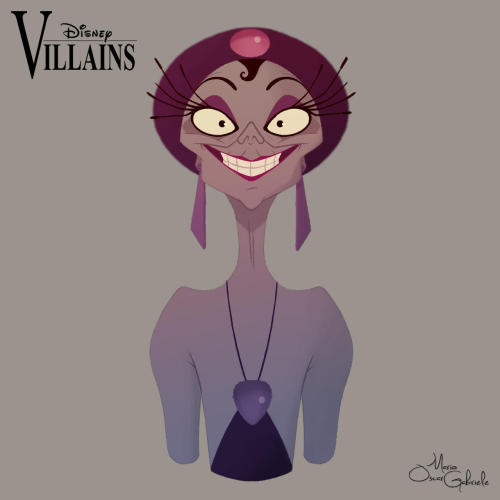 Disney Villains by MarioOscarGabriele