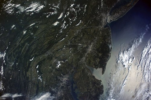 The Appalachian BendThe Appalachian mountain chain extends just over 2400km (1500 miles), and is one