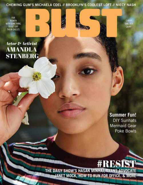shadesofblackness: AMANDLA STENBERG BUST MAGAZINE BY KAT BORCHART.
