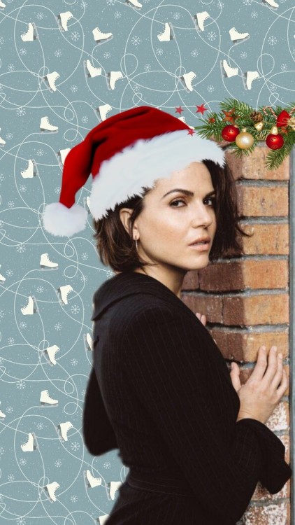 swenswanswoon: holiday lockscreens part 1: lana❄️ like or reblog if you save☃️ happy holigays swen!!