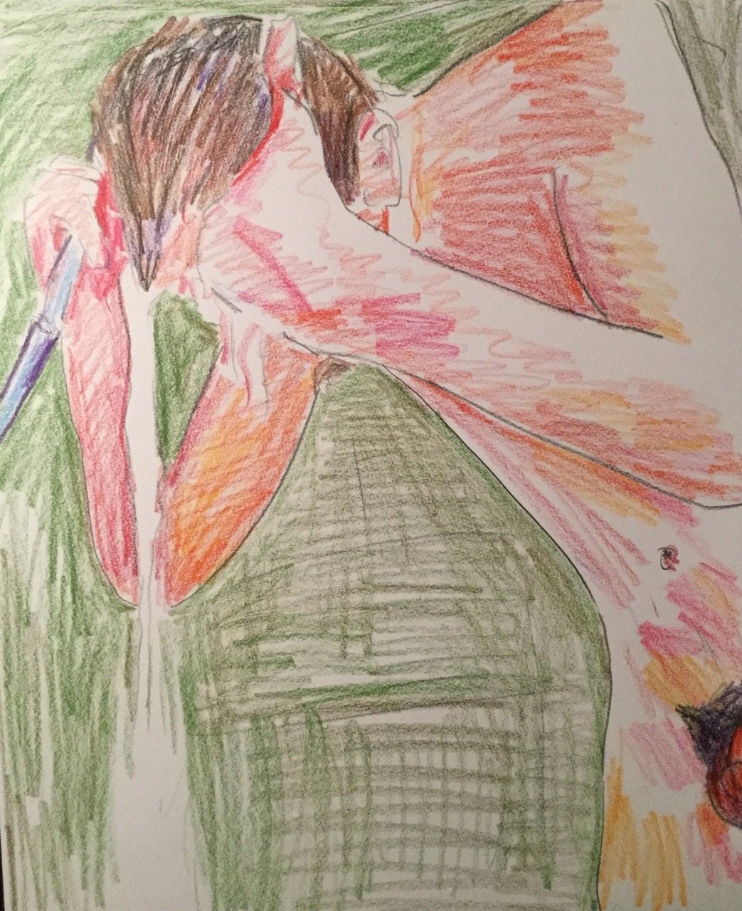 peterbridgstock:  Shower hair washing Pete Bridgstock  2018