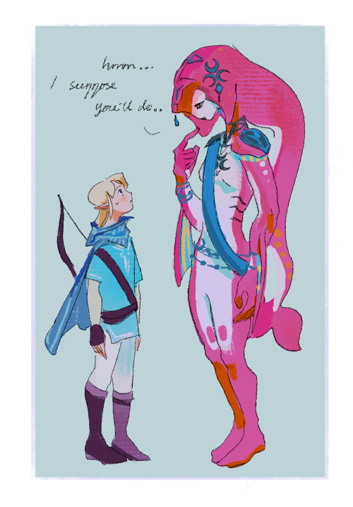 au (elaborate excuse to draw Tall Mipha)