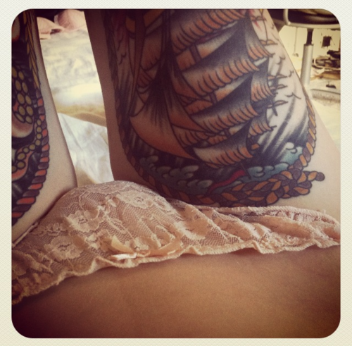 Latest Tattoo Designs and Babes with New Tattooes