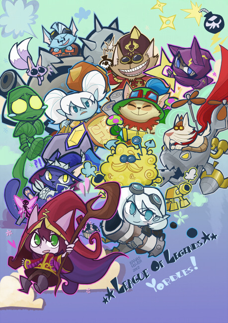 weagueofwegends:  Yordles! by ~inkinesss