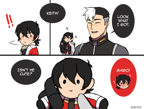 wonderdrive: A sequel to this post. Shiro gets a doll too ❤️