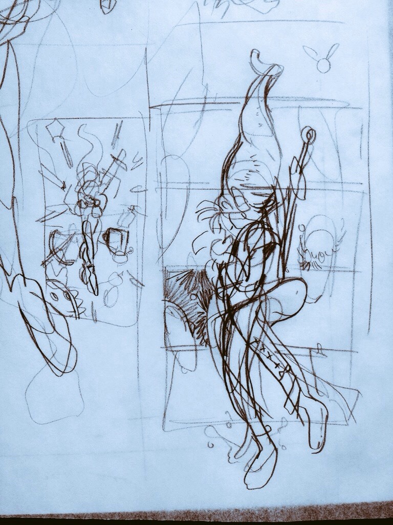millionfish:  various sketches
