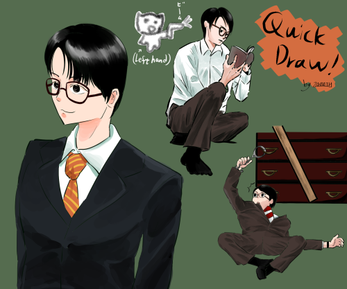 I am indulging in Shimono Hiro san……P1 is the  Stage drama 《Quick Draw》he acted, wakat