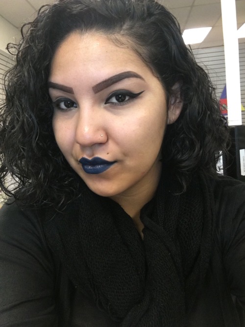 Was feeling blue this morning