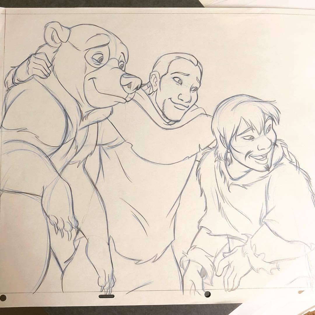 Brother Bear Char Sketches by kira617 on DeviantArt