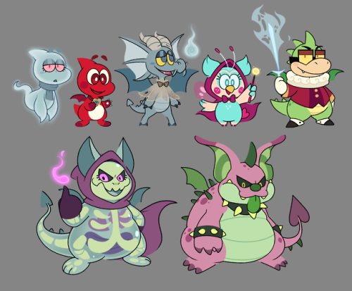 krystalsfartblog: One of my favorite past times as a baby kid artist was drawing OCs based on whatev